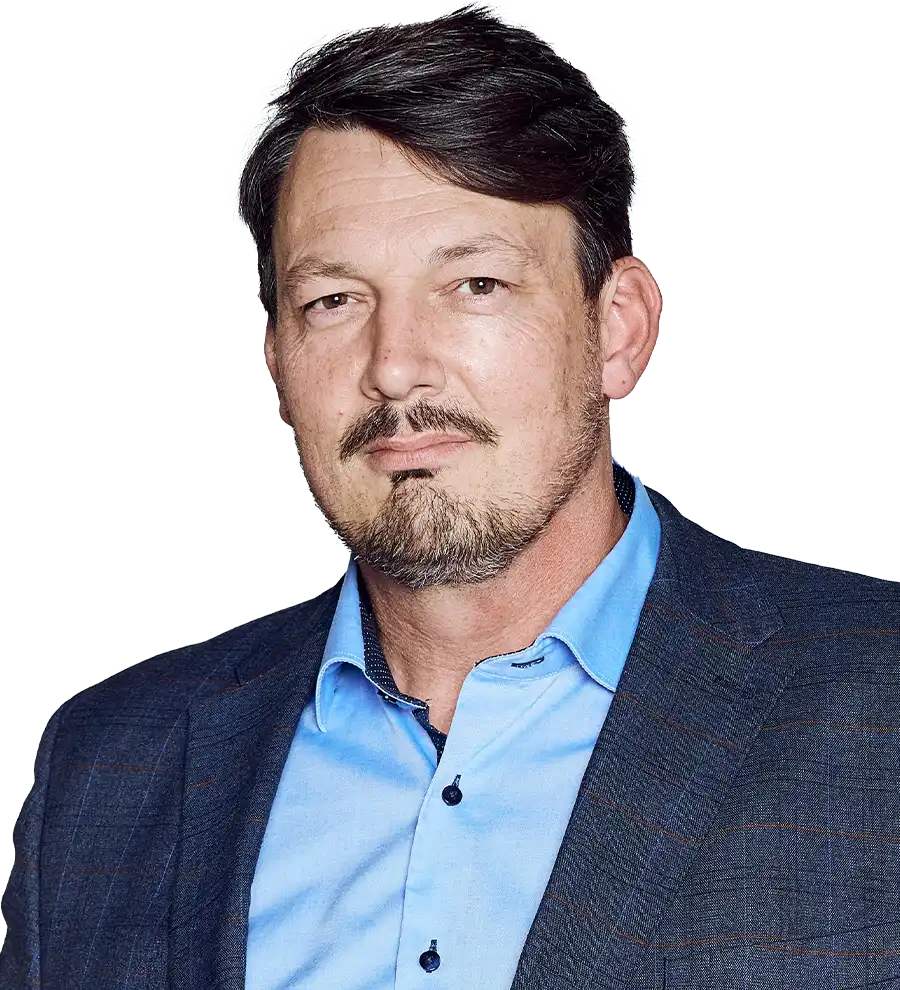 Porträt von Benjamin Schorer Bürgermeisterkandidat auf Listenplatz 1 für die Freie Wählervereinigung Schwabmünchen in der Kommunalwahl 2026