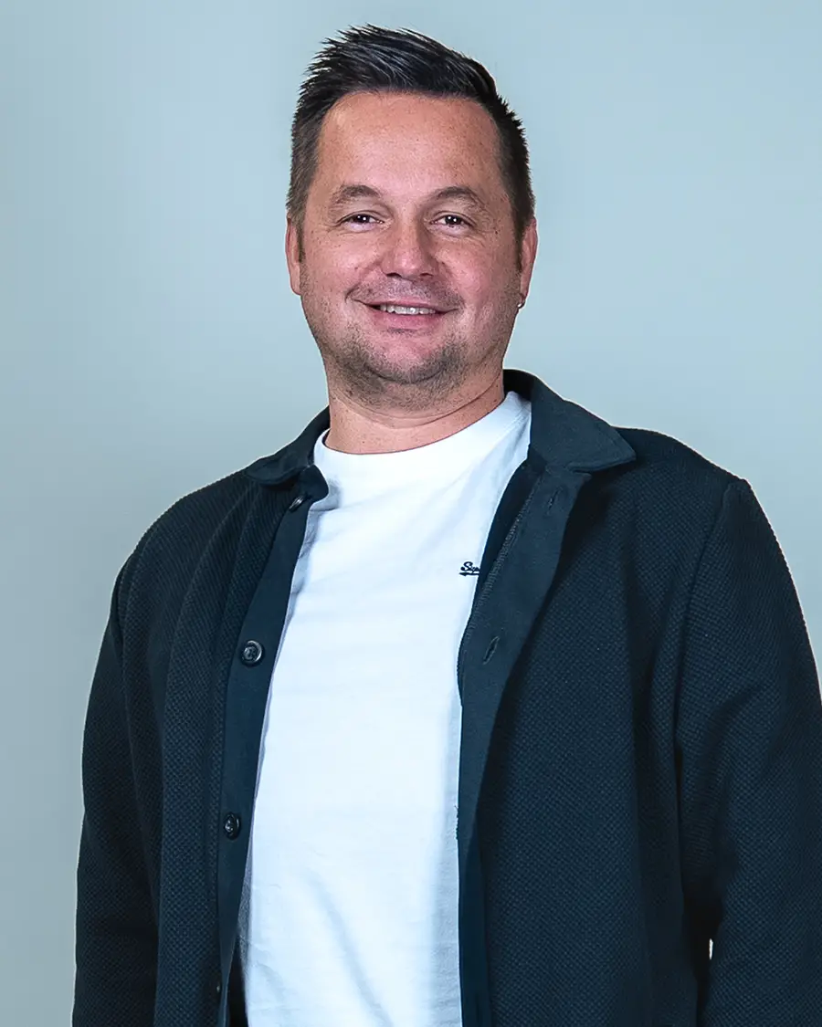 Porträt von Tobias Grünecker Stadtratskandidat auf Listenplatz 11 für die Freie Wählervereinigung Schwabmünchen in der Kommunalwahl 2026